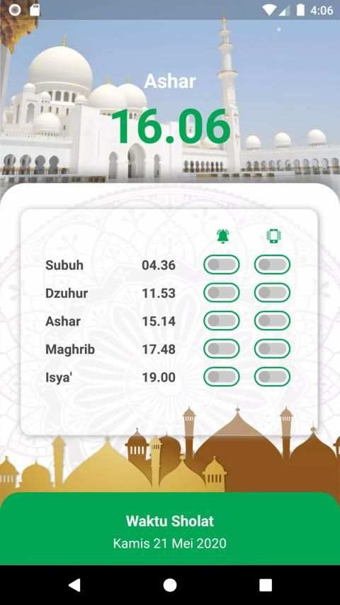 Aplikasi Penegak Sholat screenshot 2