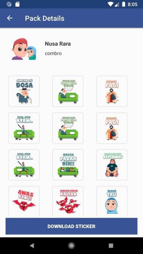 Wa Sticker Keren screenshot 3
