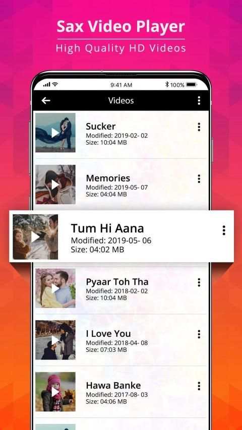 HD Video Player All Format - Full HD Video Player स्क्रीनशॉट 3