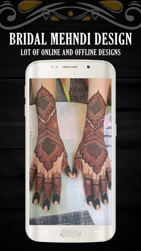 Latest mehndi Design App- New Bridal Mehendi Style स्क्रीनशॉट 7