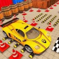 Modern Taxi Multi Storey Car Parking Games logo