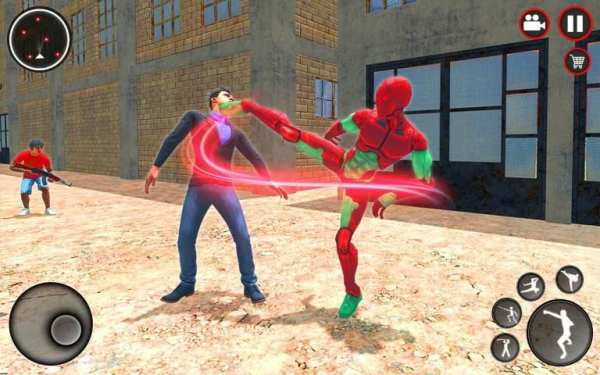 Mutant Spider Rope Hero : Flying Robot Hro Game स्क्रीनशॉट 6
