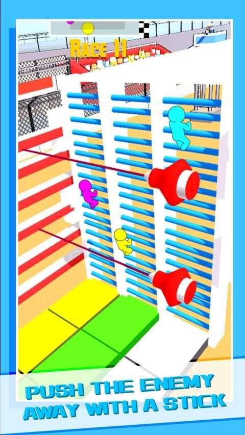 Stickman 3D Racing - Popular 3D Run Game screenshot 2