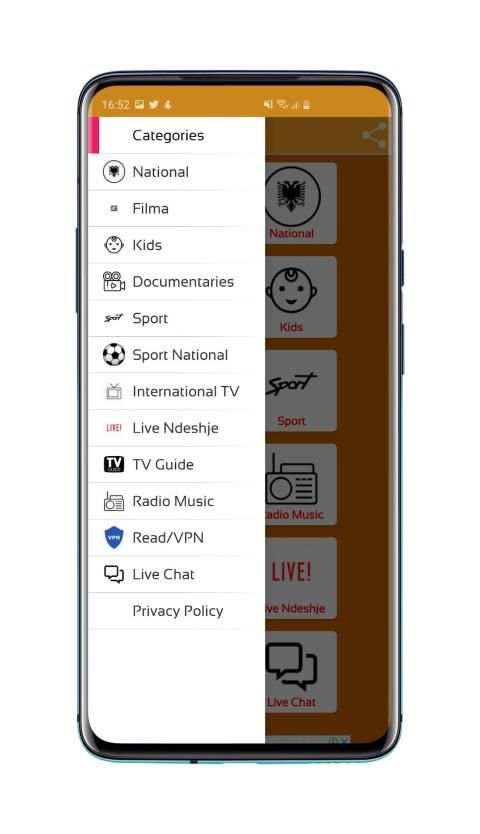 Live TV Shqip screenshot 2