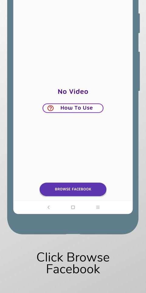 Video Downloader For Facebook (HD & SD) स्क्रीनशॉट 2