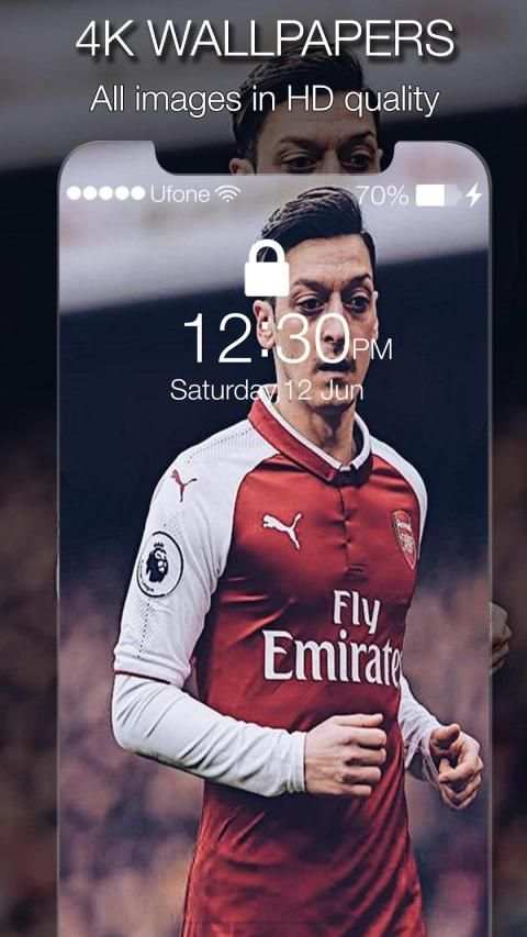 Football 4k Screen Lock screenshot 3