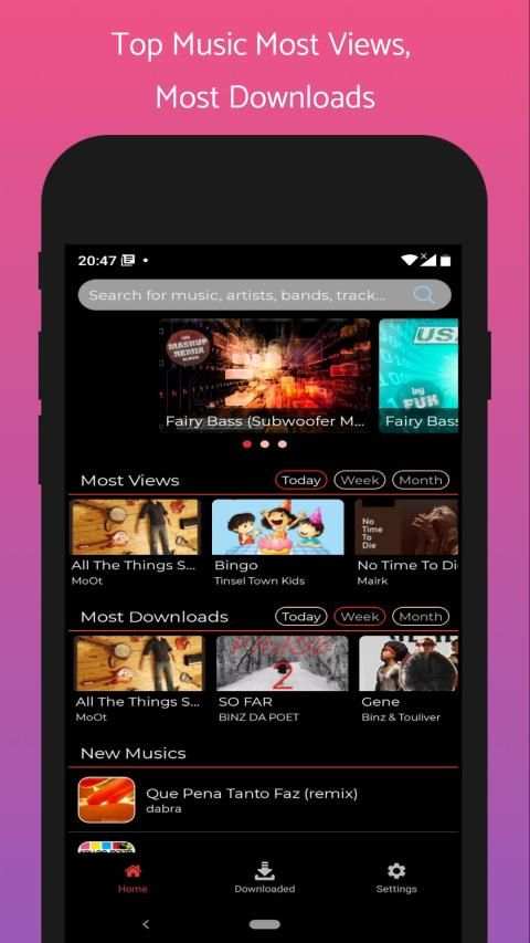 Free Music Downloader Mp3 screenshot 6