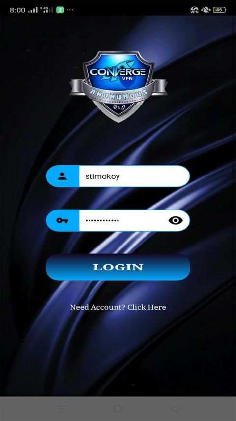 ConvergeVPN STREAM screenshot 2