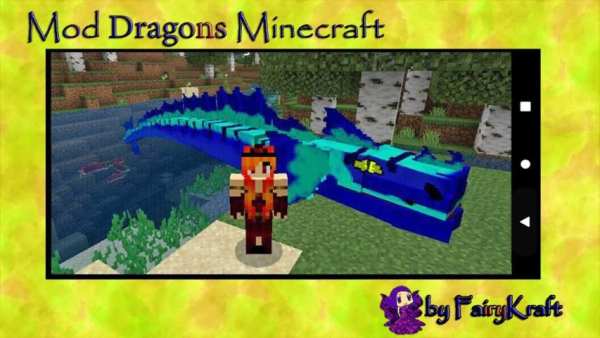 Dragon * mod Minecraft screenshot 5