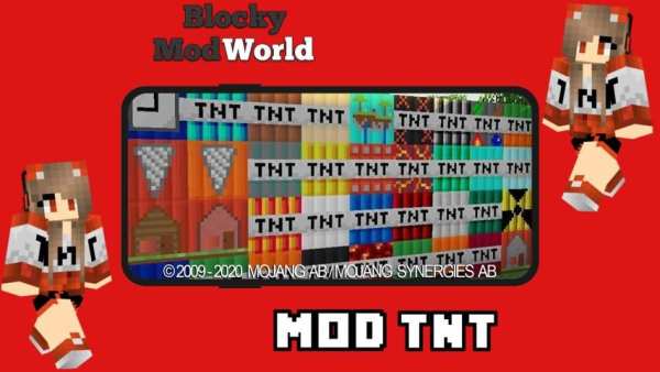 Mod TNT [For MCPE] screenshot 3