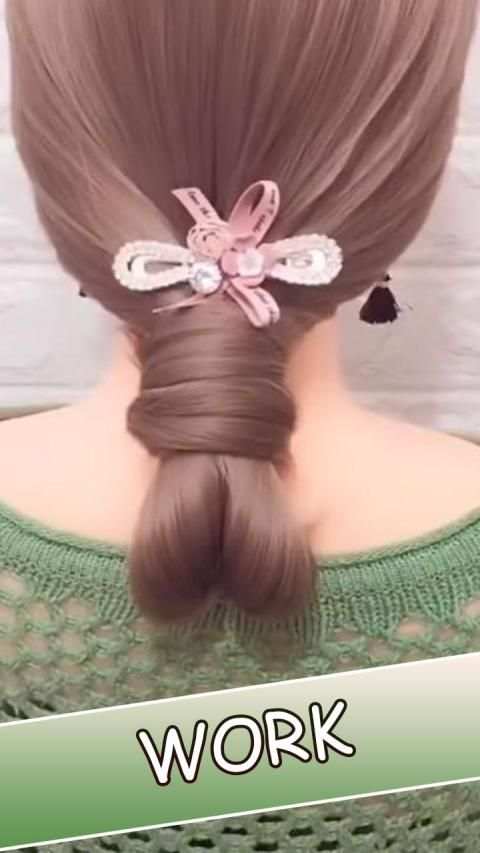 Girls Hair Style Videos ( Offline ) स्क्रीनशॉट 3