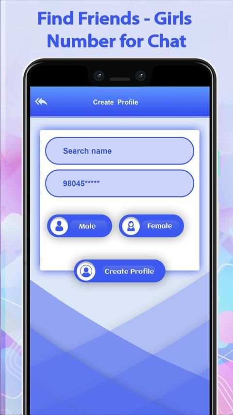 Find Friends-Girls Number For Chat स्क्रीनशॉट 3
