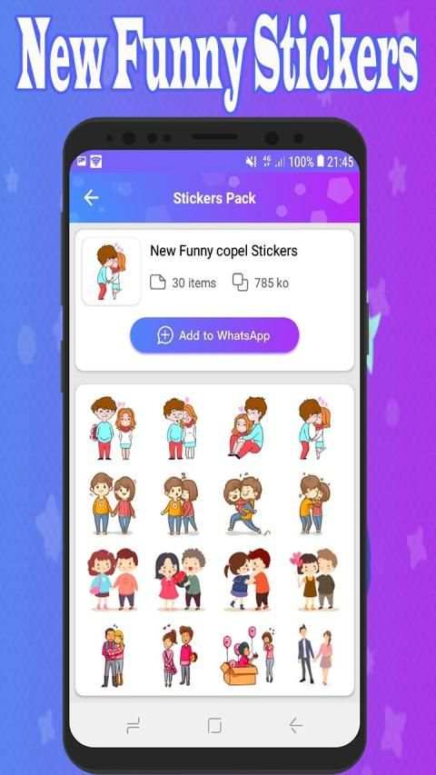 Kiss GIF Stickers For WhatsApp 2020 WAStickerApps screenshot 3