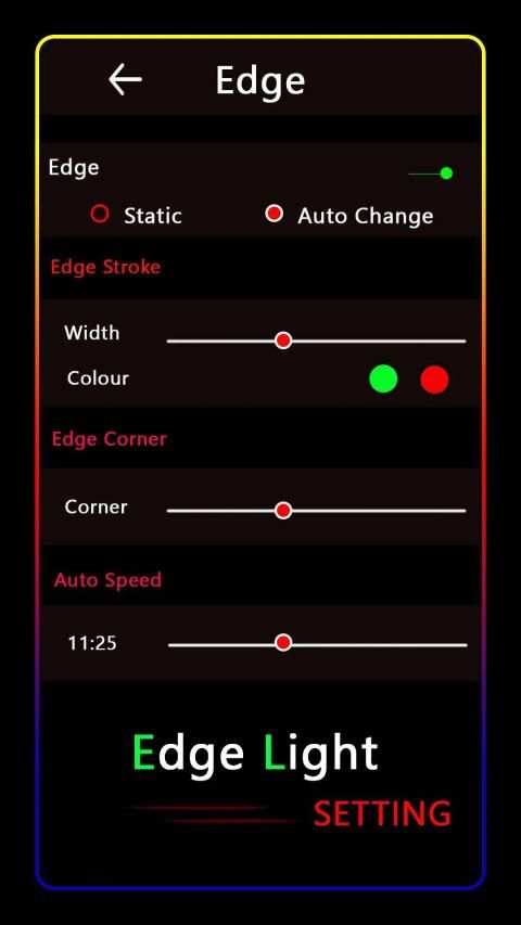 BorderLight - EdgeLight Live Wallpaper screenshot 2