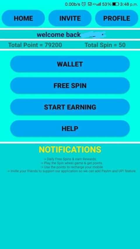 Recharge Play - Free Mobile Recharge स्क्रीनशॉट 1