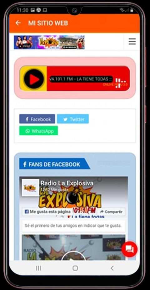 RADIO LA EXPLOSIVA - PASARRAYA - ALTO SAPOSOA स्क्रीनशॉट 4