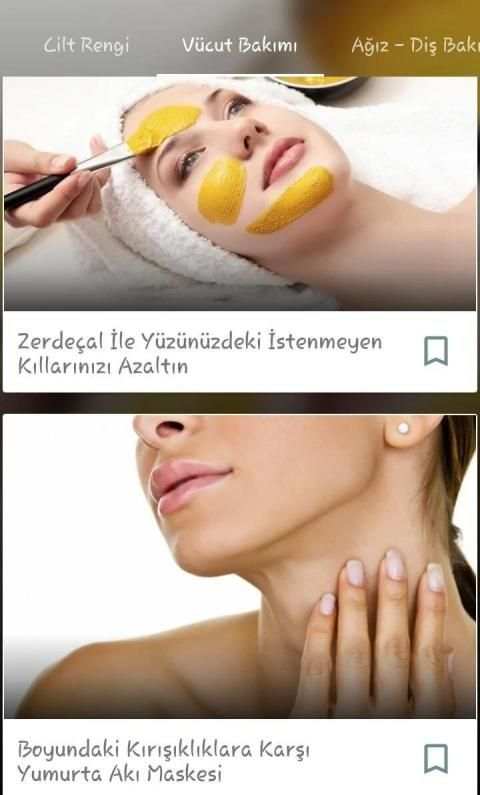 Cilt Bakımı - Doğal Güzellik - Cilt Sağlığı -Diyet screenshot 10