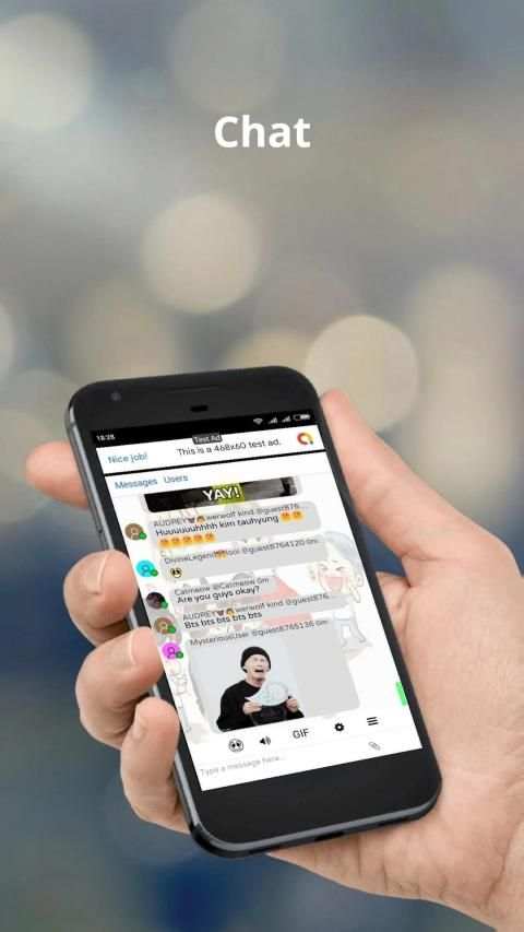Chat for BTS Messenger 2 Real screenshot 3