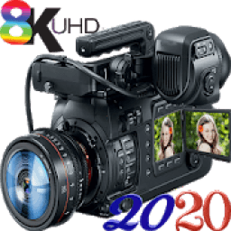 8k Full HD Video Camera icon