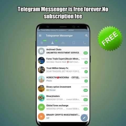 Telegramer Messenger screenshot 1