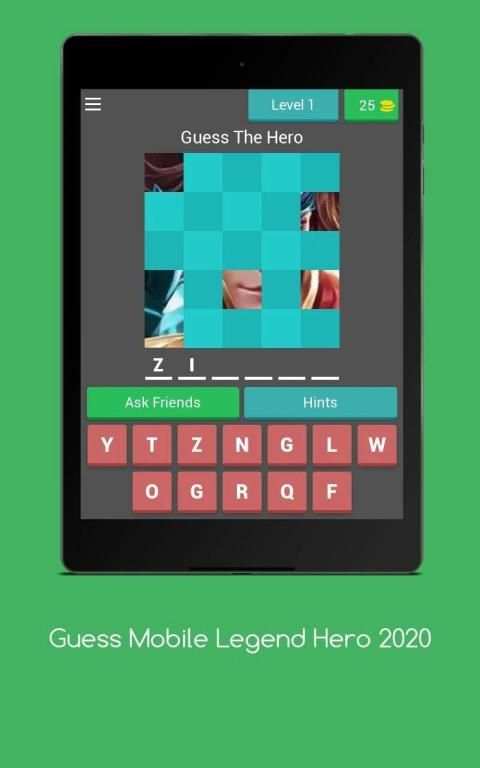 Guess Mobile Legend Hero 2020 screenshot 7