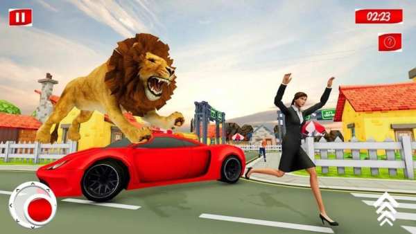 Wild Angry Lion Adventure 2020 स्क्रीनशॉट 5