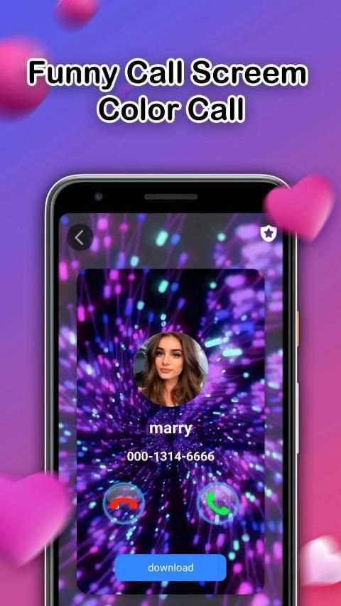 Funny Call Screen & Color Call screenshot 4