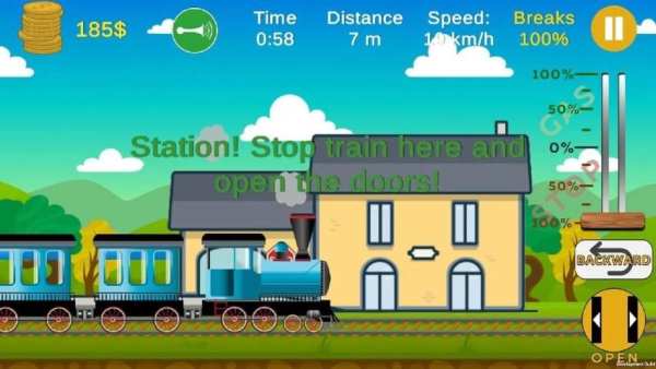 Little train driver - engine adventure simulator screenshot 4