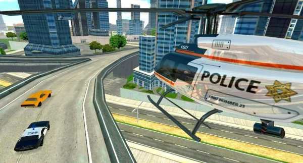 Police Helicopter Pilot 3D स्क्रीनशॉट 3