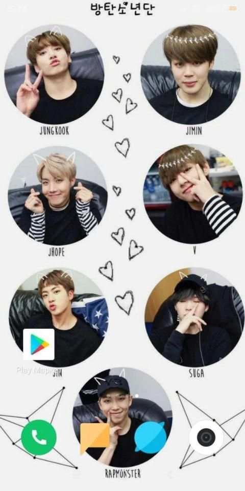 BTS Wallpaper Fans KPOP स्क्रीनशॉट 3