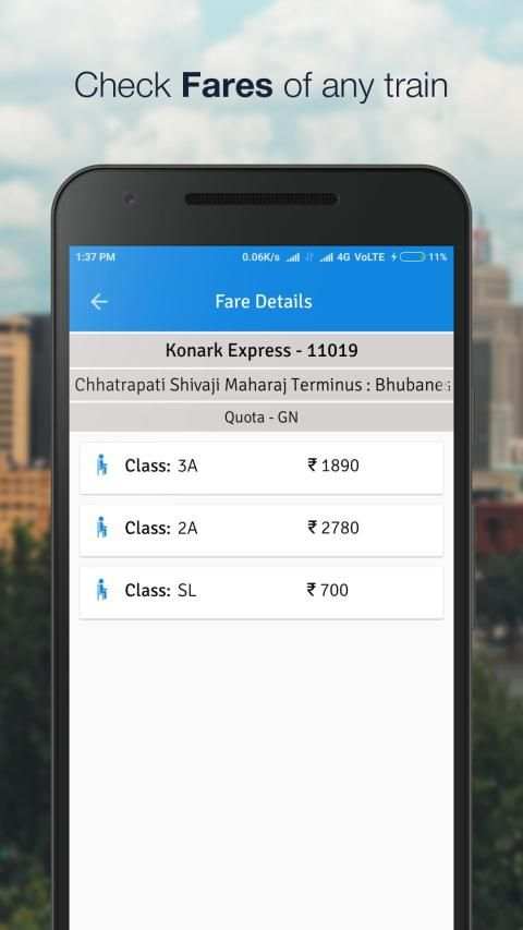 Train PNR Check screenshot 2
