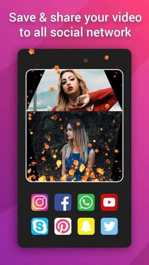 MBit Fire Effect Photo Editor Video Maker स्क्रीनशॉट 5