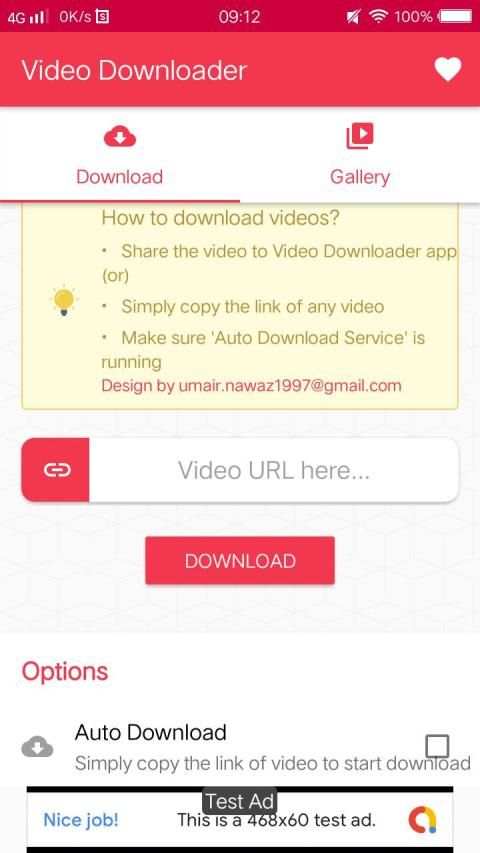 Video Downloader - Facebook स्क्रीनशॉट 2