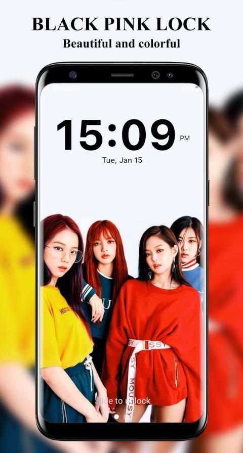 BlackPink Pattern Lock Screen: BlackPink Wallpaper स्क्रीनशॉट 6