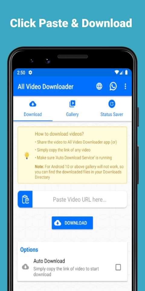 All Video Downloader - VidTube Video Downloader screenshot 3