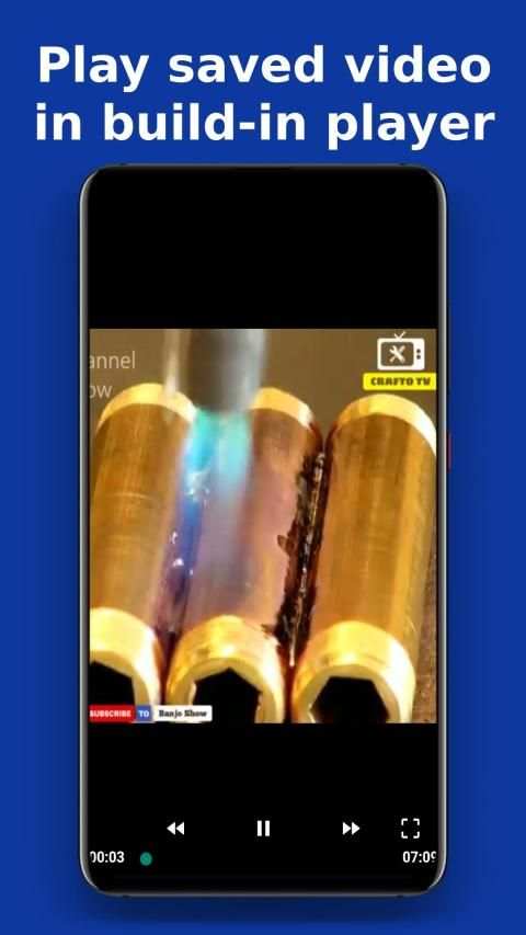 Facebook video downloader screenshot 1