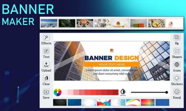 Banner Maker - Banner Creator & Banner Designer स्क्रीनशॉट 2