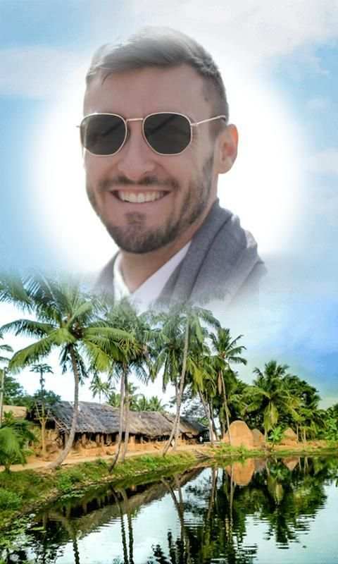 Features natural village photo frame application screenshot 12