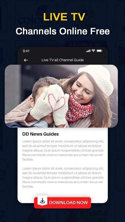 Indian Live TV Channels Free Online Guide स्क्रीनशॉट 4