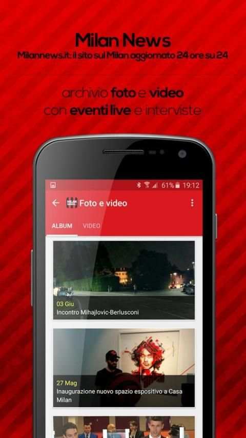 Milan News screenshot 5