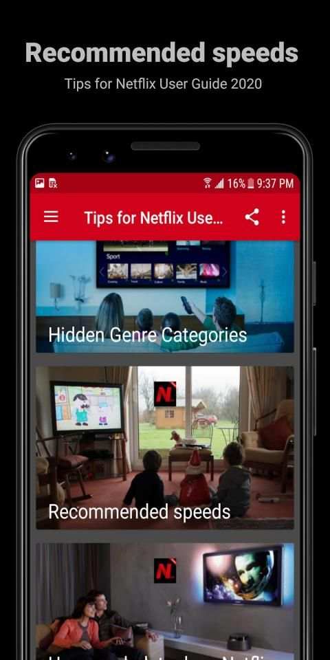 Guide for Netflix स्क्रीनशॉट 1