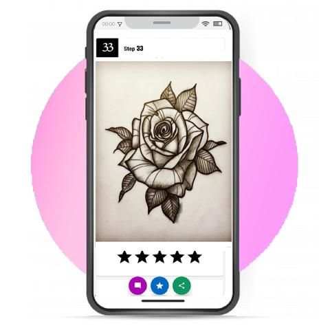 Flower Drawing screenshot 4