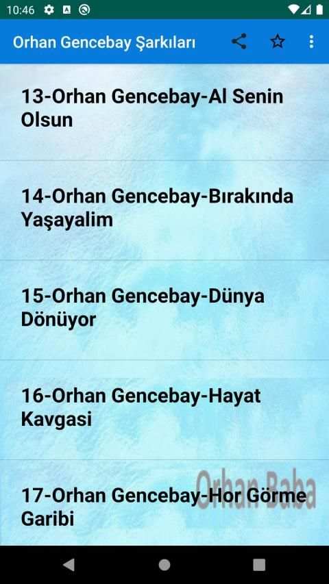Orhan Gencebay Şarkıları (internetsiz) screenshot 4