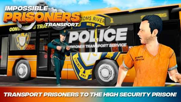 Police Bus Transport Prisioner Simulator screenshot 1