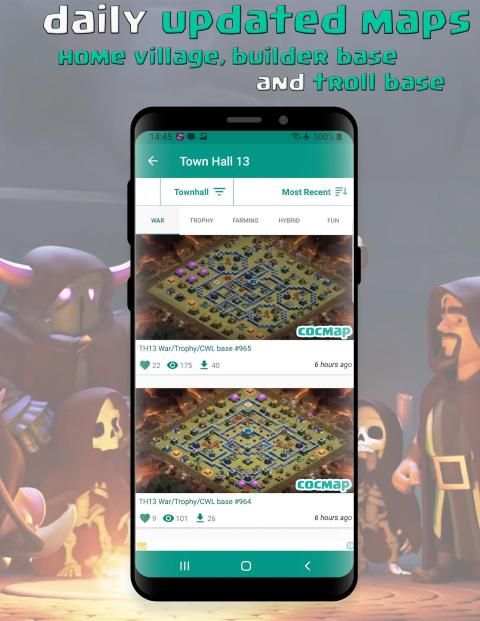 CocMap - Pro Base for Top Clasher screenshot 2