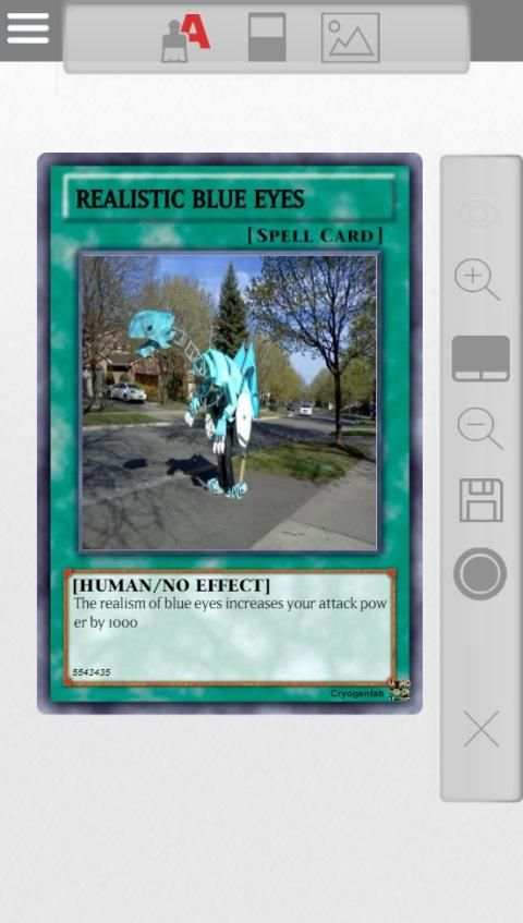 Yugioh Card Maker स्क्रीनशॉट 1