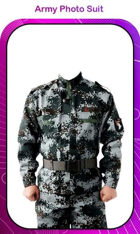 Man Army Suit Photo Editor screenshot 2
