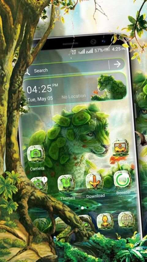 Wonderland Tigress Launcher Theme स्क्रीनशॉट 5