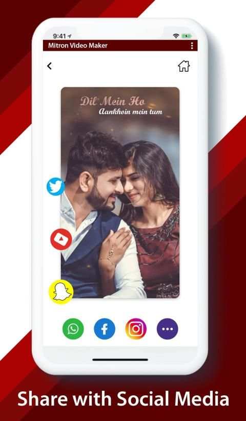 Mitron Video Maker स्क्रीनशॉट 4