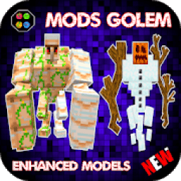 ikon MODS GOLEM - Enhanced Models for MCPE